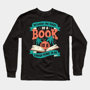 Book Reader Reading Lover Gift Long Sleeve T-Shirt